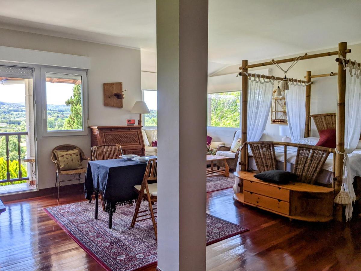 Casa Rural Bilbao Caserio Gondra Alquiler Habitaciones Мунгия Экстерьер фото