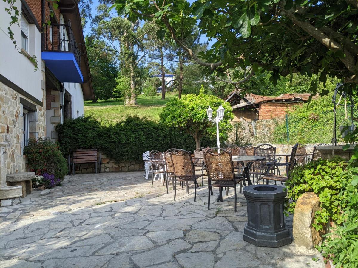 Casa Rural Bilbao Caserio Gondra Alquiler Habitaciones Мунгия Экстерьер фото