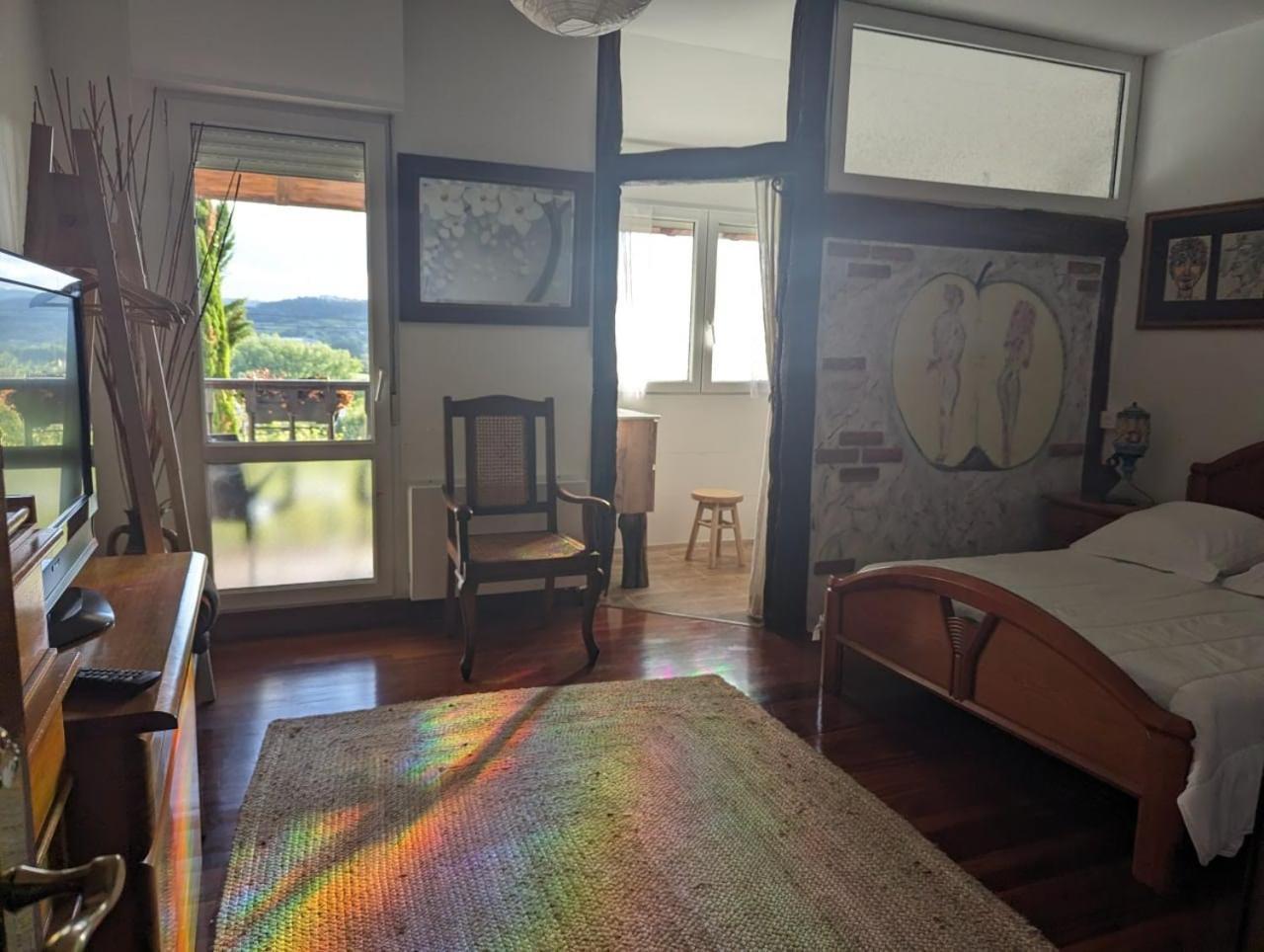 Casa Rural Bilbao Caserio Gondra Alquiler Habitaciones Мунгия Экстерьер фото