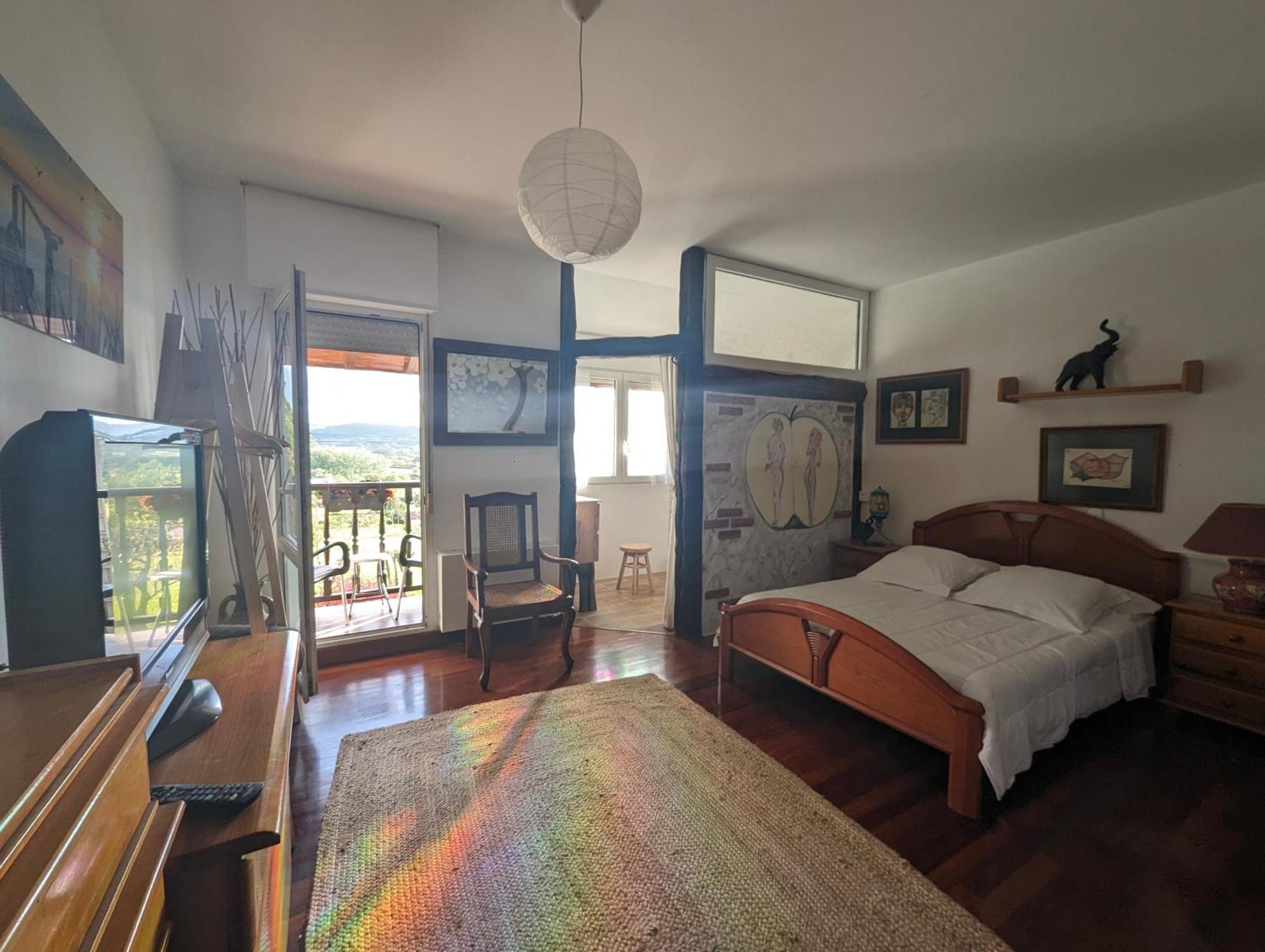 Casa Rural Bilbao Caserio Gondra Alquiler Habitaciones Мунгия Экстерьер фото