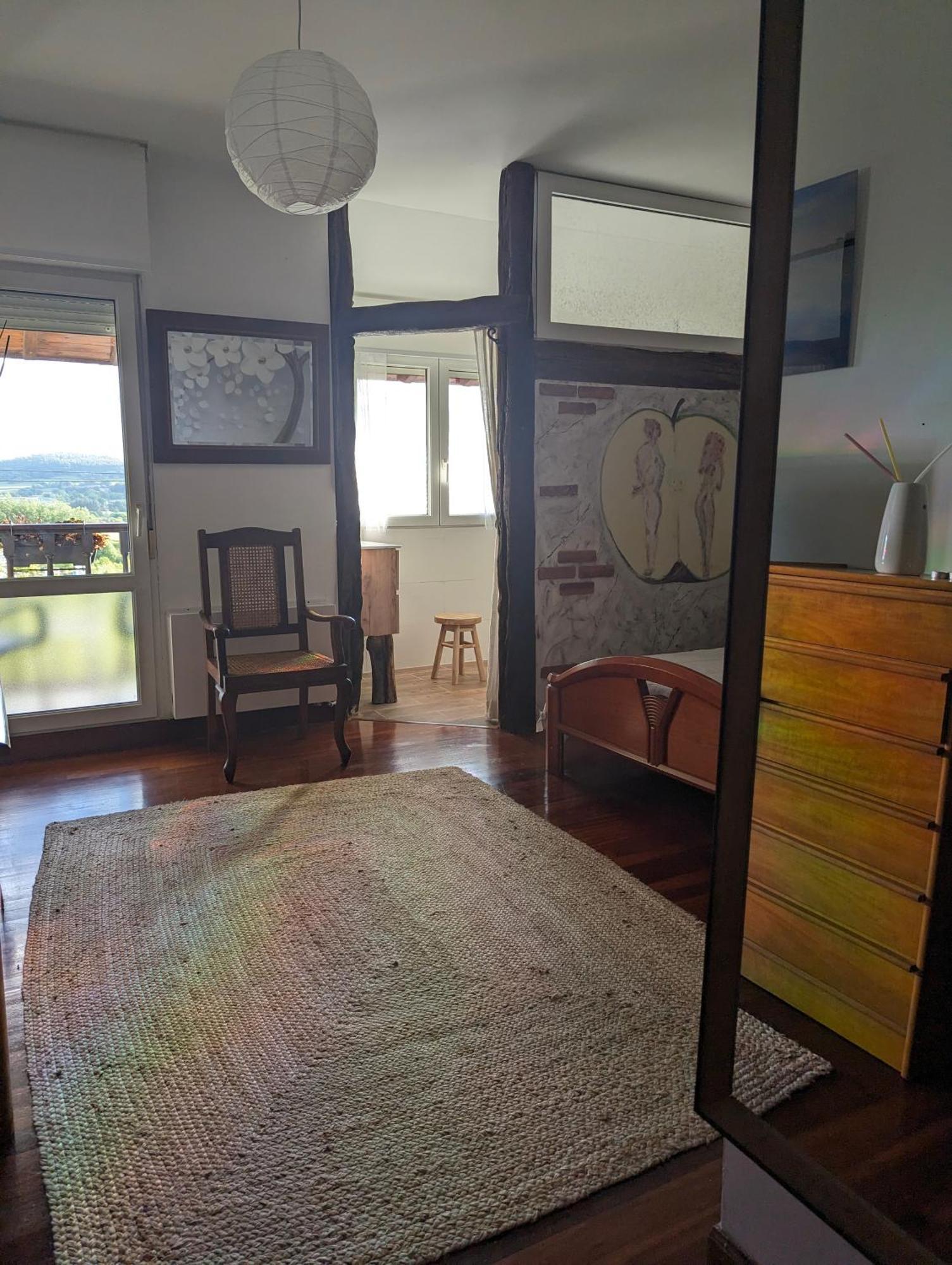 Casa Rural Bilbao Caserio Gondra Alquiler Habitaciones Мунгия Экстерьер фото